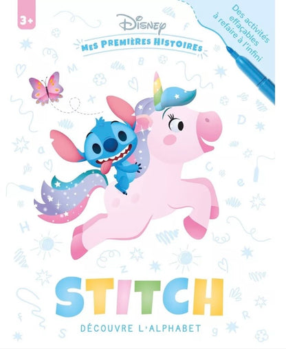 DISNEY BABY - Mes Premières Histoires - Cahier d'activités - Stitch découvre l'alphabet