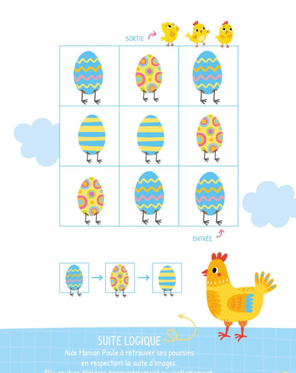 Mon grand bloc de jeux et d’activités – Pâques