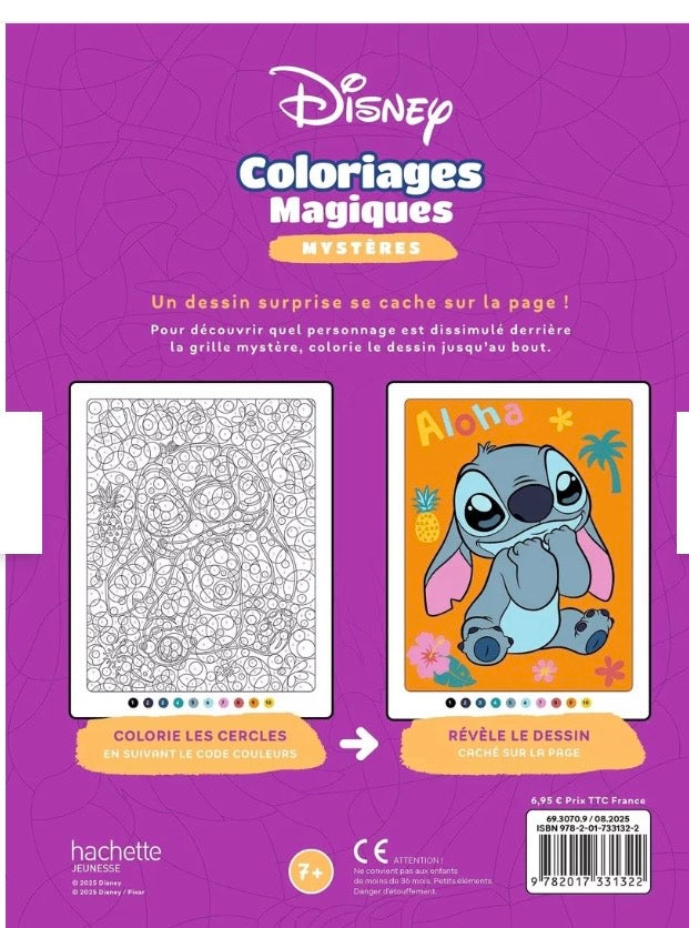 DISNEY - Mes coloriages magiques - Cercles mystères
