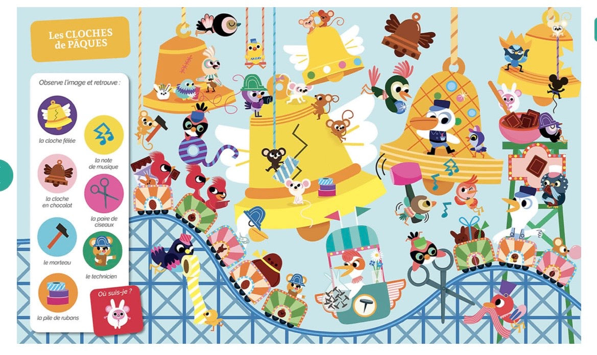 CHERCHE ET TROUVE DES TOUT-PETITS - Pâques