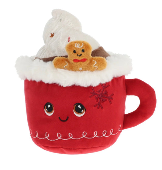Peluche Peluche Chocolat de Noël 16cm- KEELECO - PRÉCOMMANDE