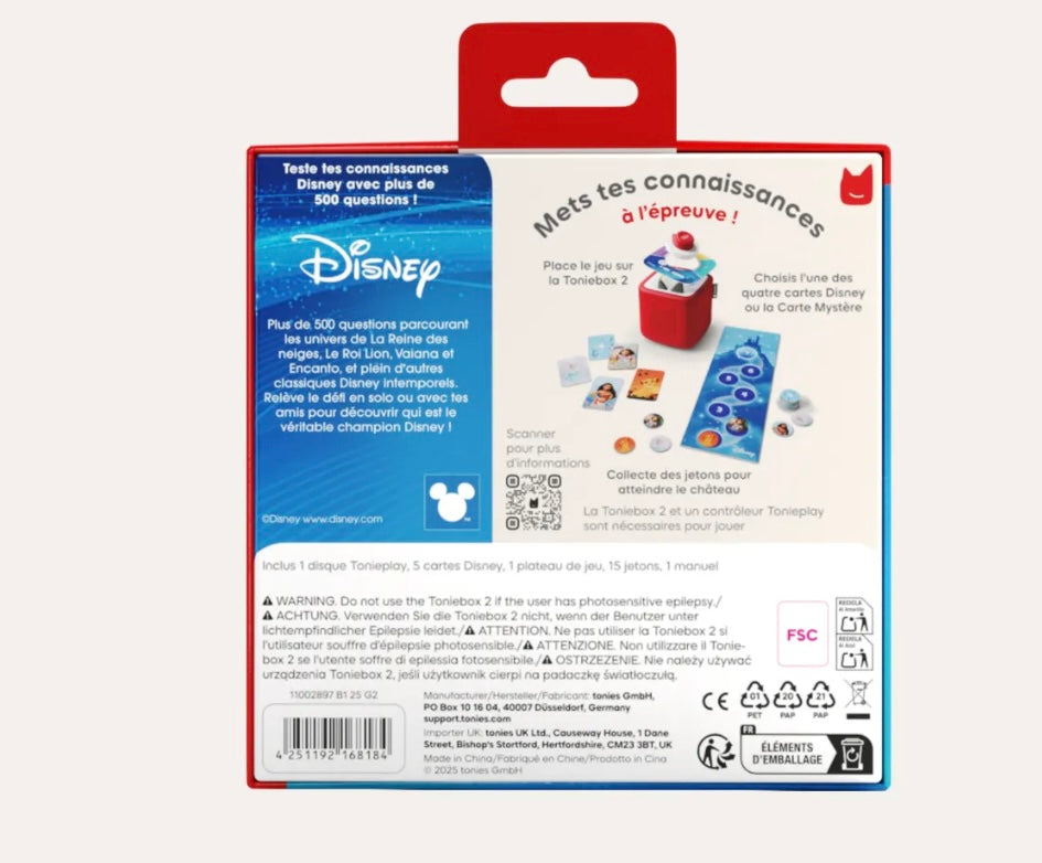 Le Grand Quiz Disney : Tonieplay