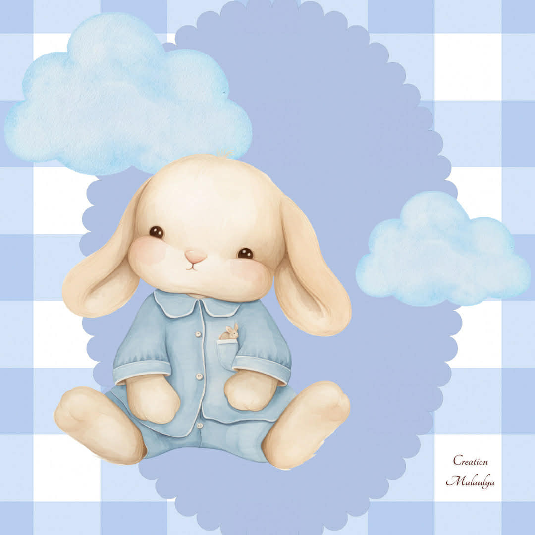 Film protecteur Tonies - Stickers personnalisable - lapin tout doux