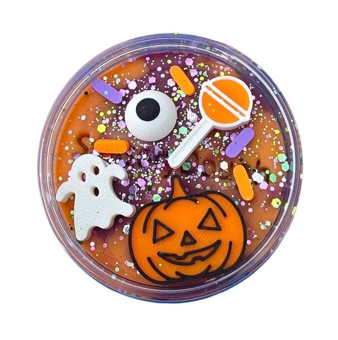 Pâte à modeler - Halloween Orange et Violet - précommande