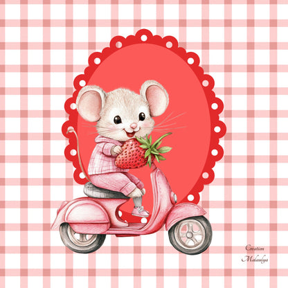 Film protecteur Tonies - Stickers personnalisable - strawberry mousse