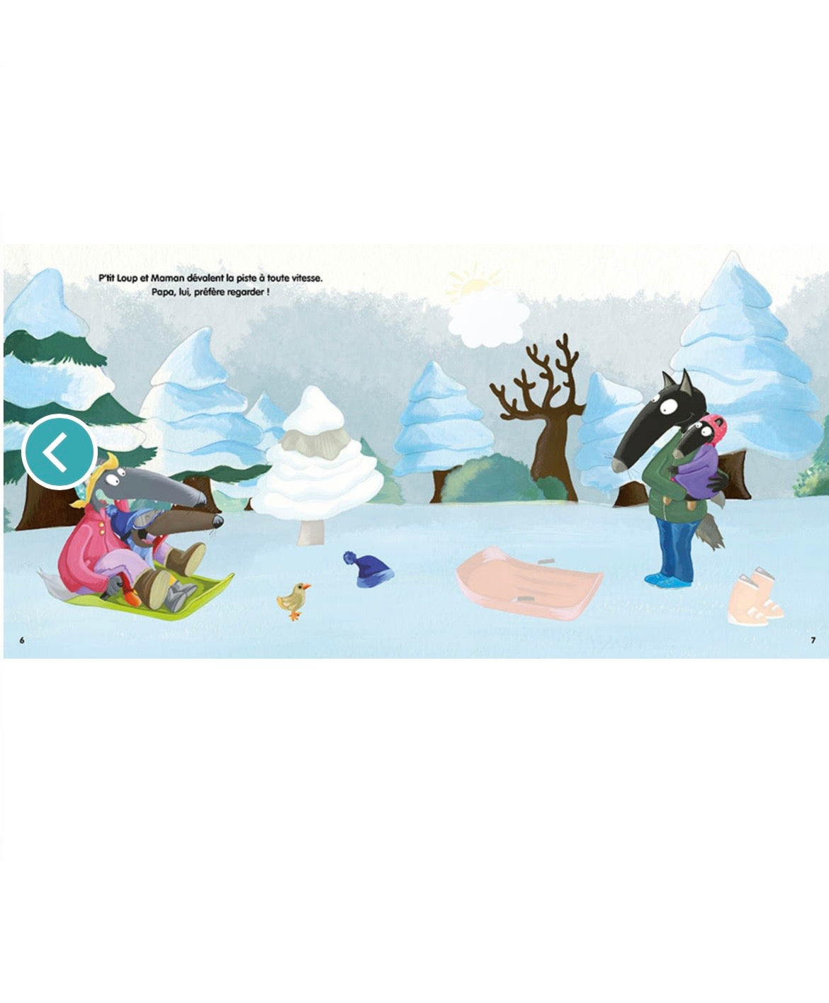 MON CAHIER D'AUTOCOLLANTS P'TIT LOUP - C'EST NOËL !