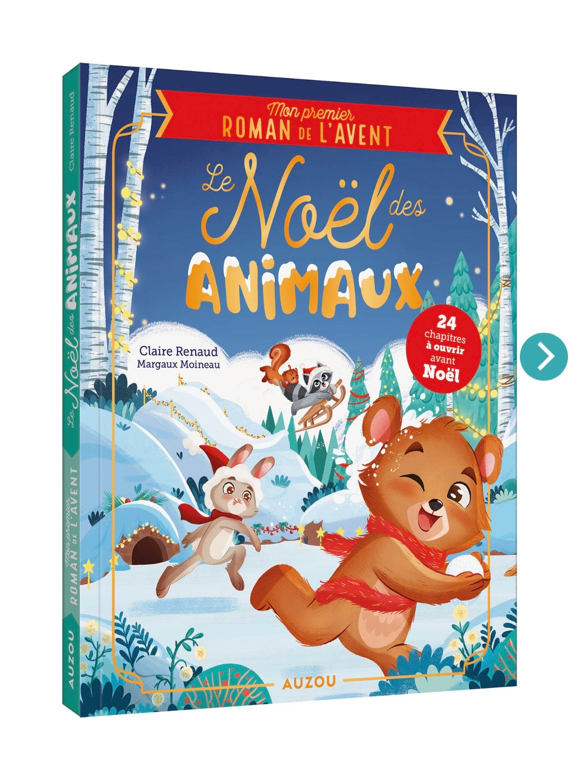 MON PREMIER ROMAN DE L'AVENT - LE NOËL DES ANIMAUX