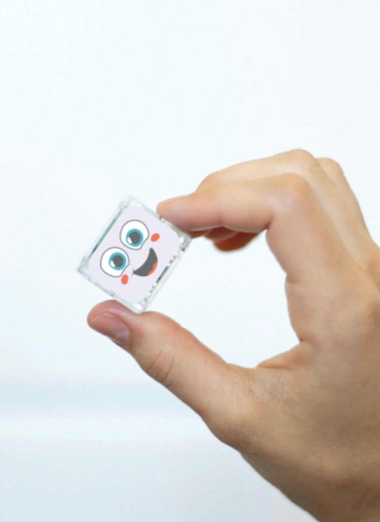 Cube lumineux pour le bain - blanc