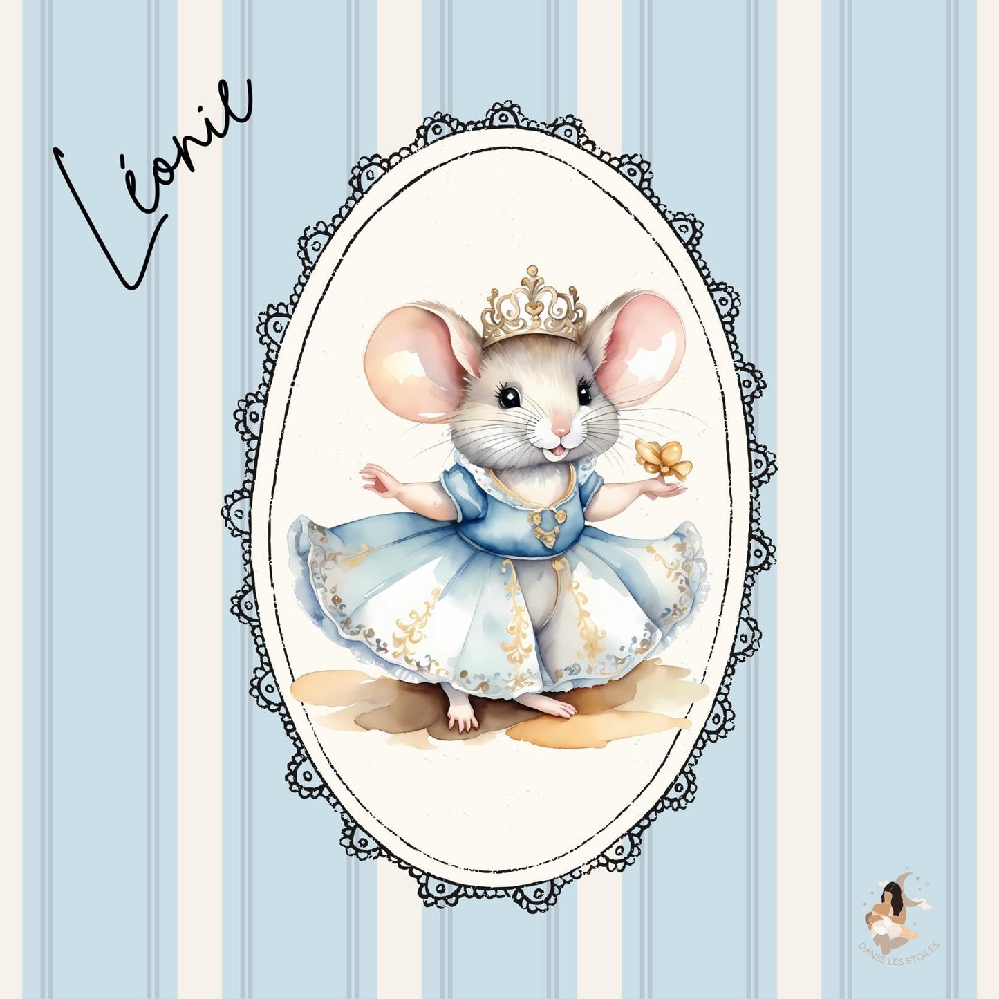 Film protecteur Tonies - Stickers personnalisable - Souris danseuse