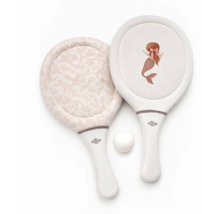 Raquettes de plage - Corail rosé