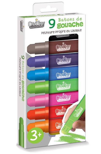 Batons de gouache