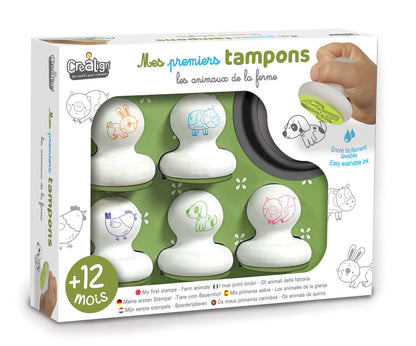 Mes premiers tampons : animaux de la ferme
