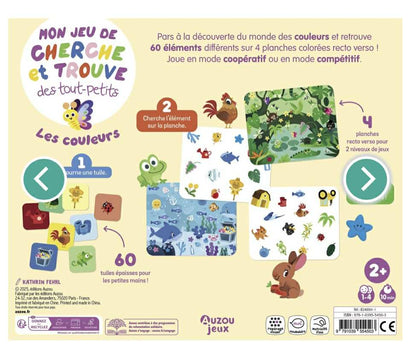 Mon jeux du cherche et trouve des tout-petits