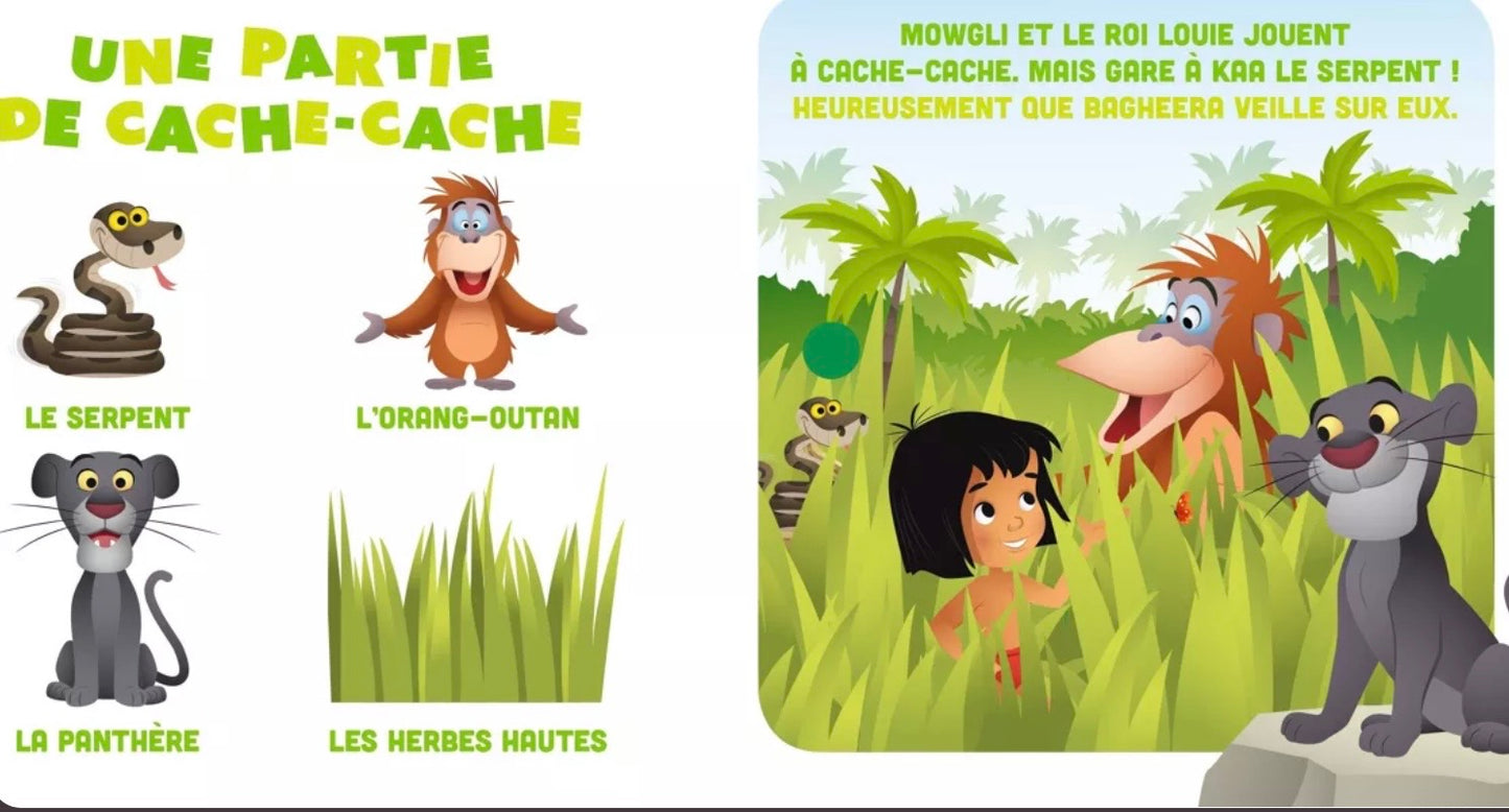 LIVRE - DISNEY BABY - Mon Imagier Sonore - La jungle