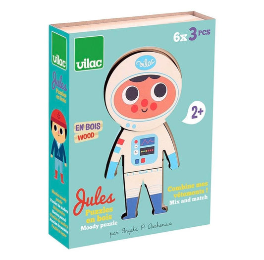 Puzzles Jules à habiller