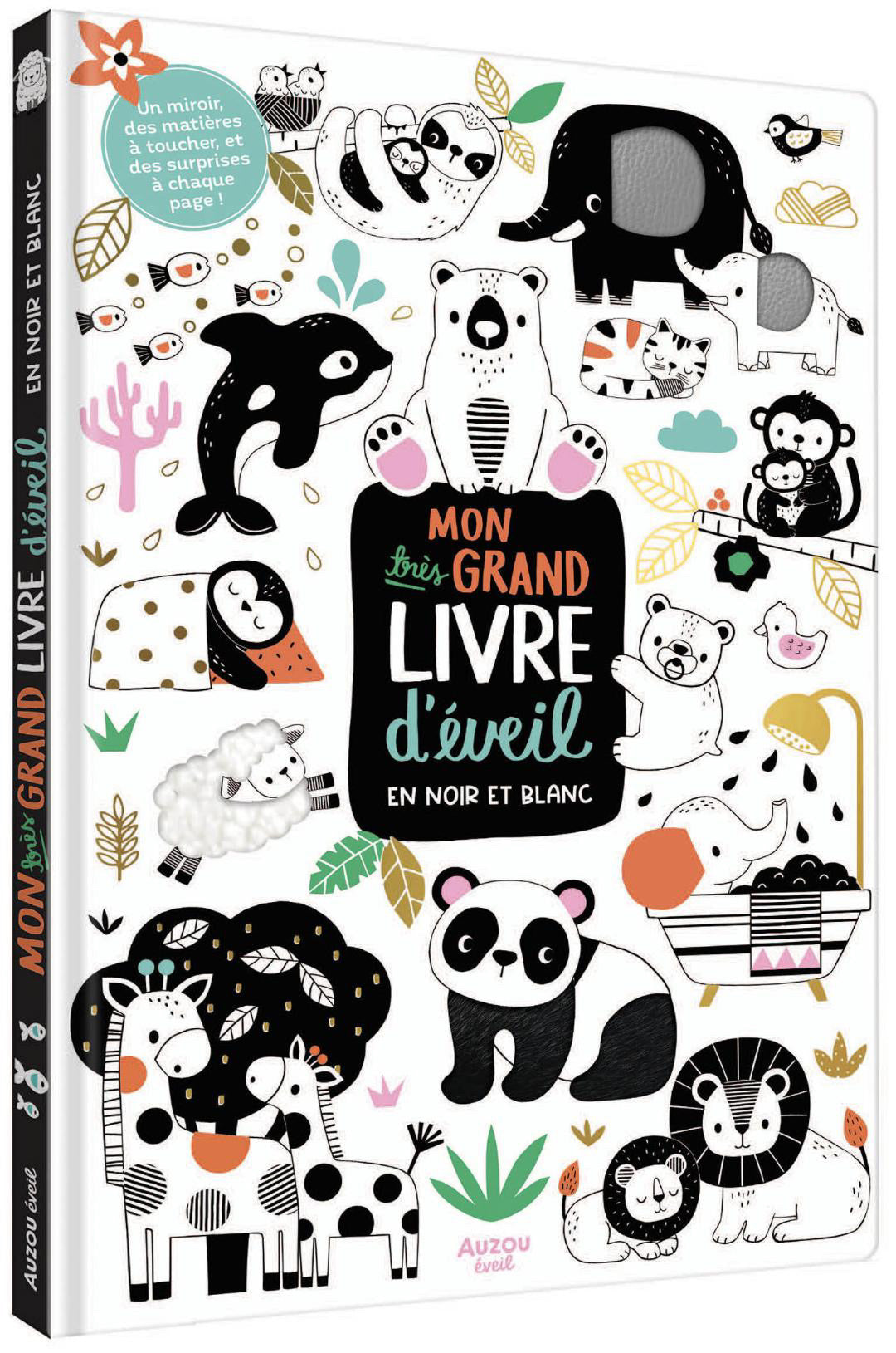 Mon très grand livre d’éveil en noir et blanc