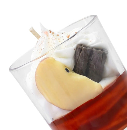 Bougie gourmande pomme cannelle