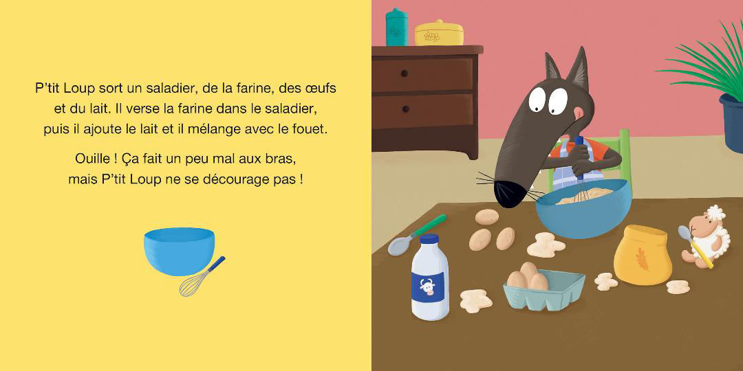 P'TIT LOUP fait des crêpes