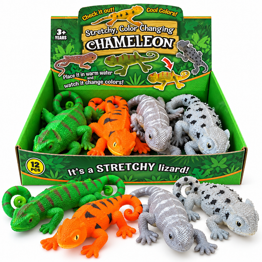Caméléon Extensible qui Change de Couleur dans l’Eau