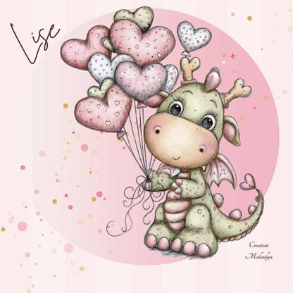 Film protecteur Tonies - Stickers personnalisable - dragon tout mimi