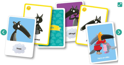 JEU DE CARTES - JEU DU LOUP - les émotions