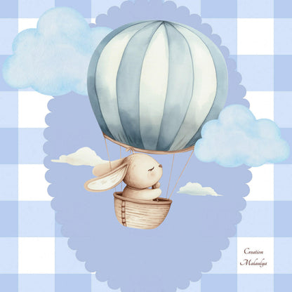Film protecteur Tonies - Stickers personnalisable - lapin tout doux
