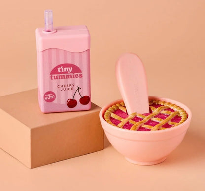 Coffret repas magique pour poupée - Tarte aux cerises & Jus de cerise