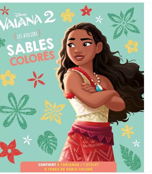 VAIANA 2 - Pochette Sables Colorés - Disney