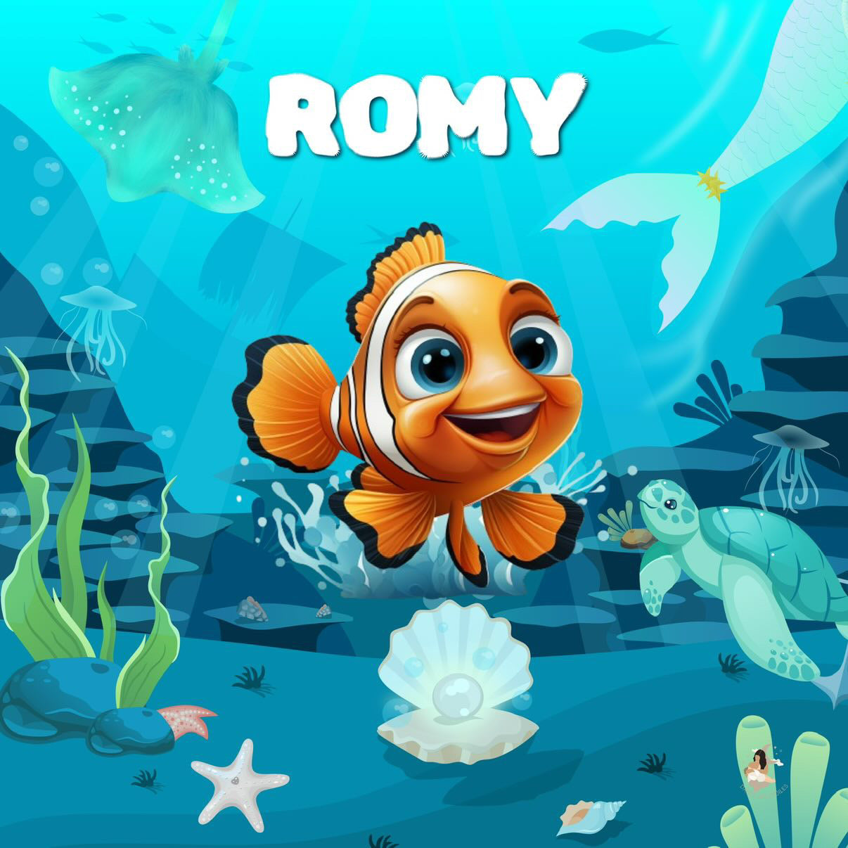 Film protecteur Tonies - Stickers personnalisable - Thème Océan