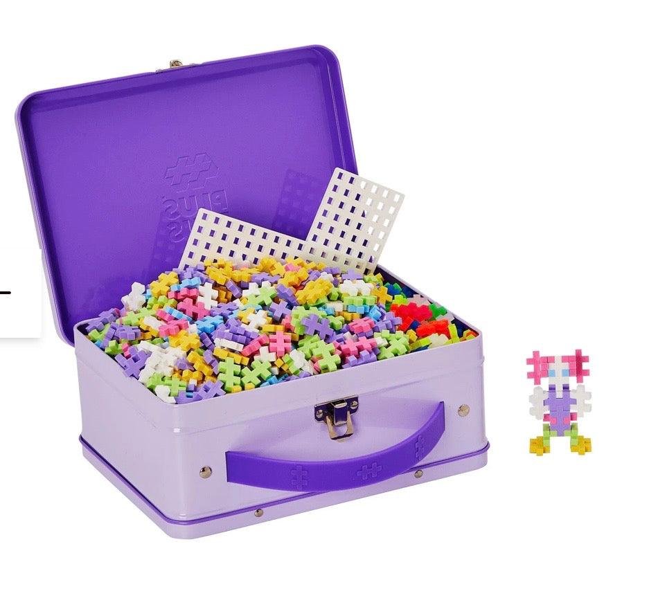 Valisette métal de 600 pièces - Jeu de construction enfant - PLUS PLUS - PRÉCOMMANDE