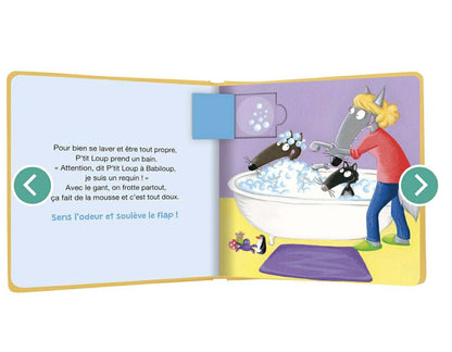 Mon livre des odeurs et des couleurs - p’tit loup