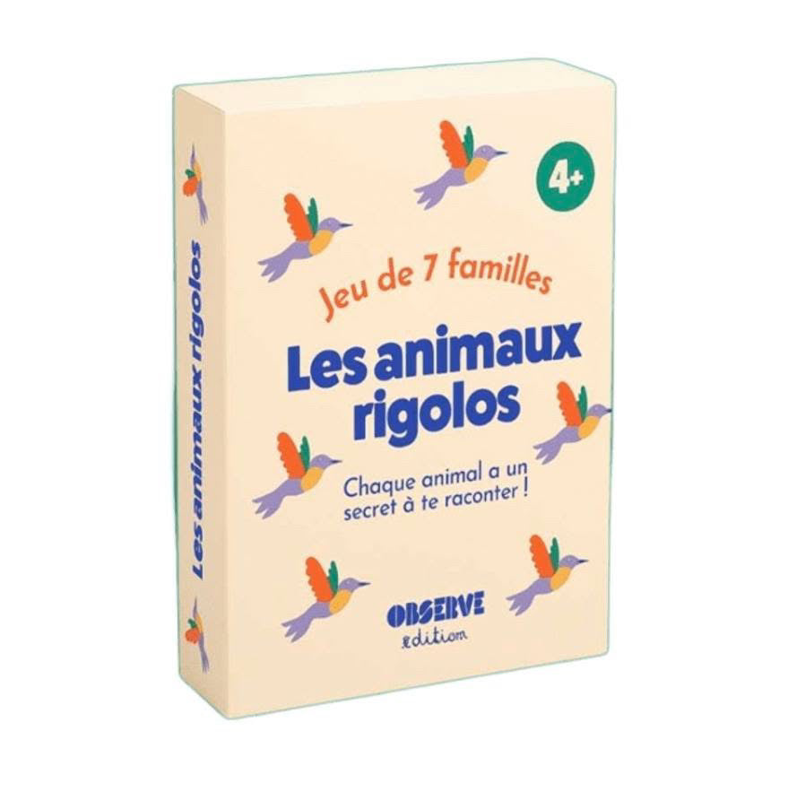 Jeu de 7 familles - Les Animaux Rigolos