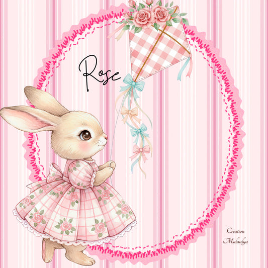 Film protecteur Tonies - Stickers personnalisable - lapin girly