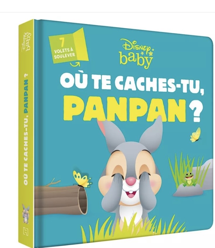 LIVRE - DISNEY BABY - Où te caches-tu, Panpan ?