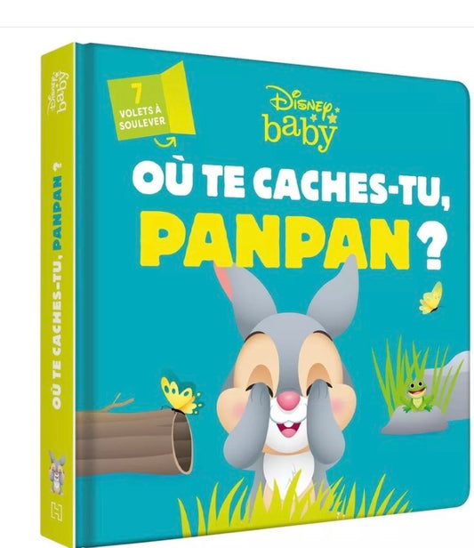 LIVRE - DISNEY BABY - Où te caches-tu, Panpan ?
