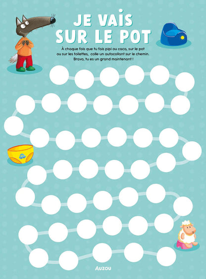 P'TIT LOUP - MON CAHIER D'ACTIVITÉS - JE VAIS SUR LE POT
