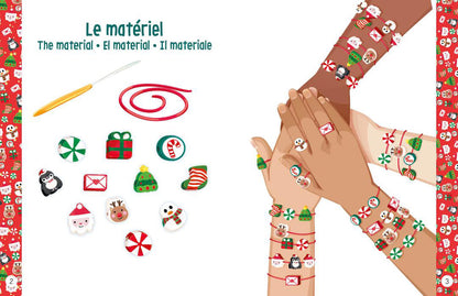 Mes jolis bijoux - mes premiers bracelets de Noel