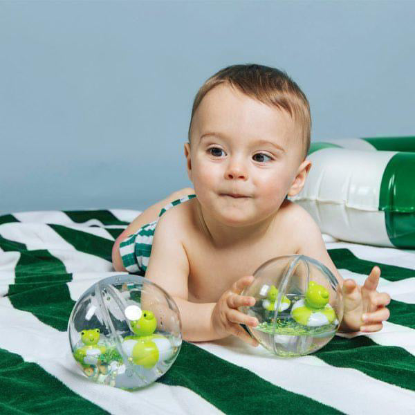 Bulle bain grenouille