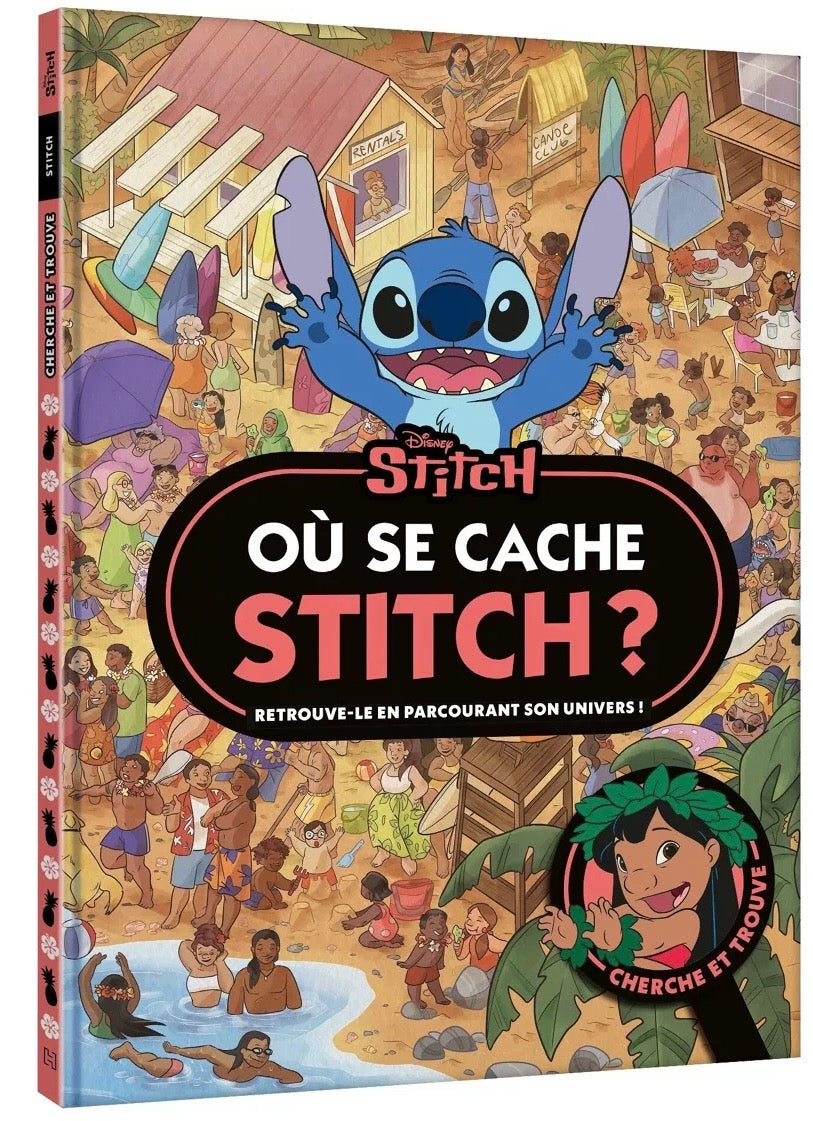 STITCH - Où se cache Stitch ? - Cherche et trouve - Disney