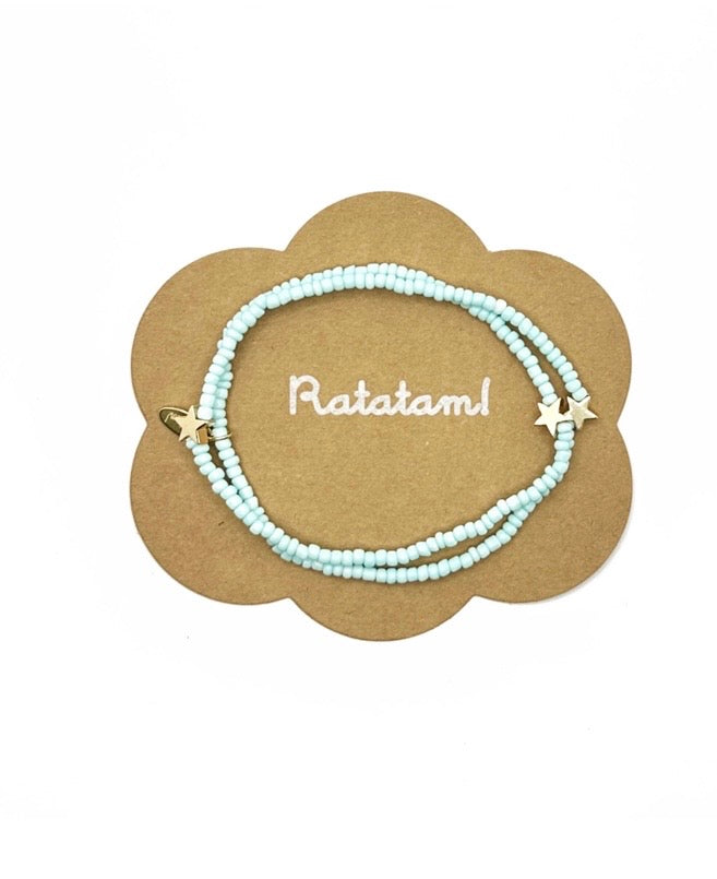 Collier élastique étoiles : 3 modèles