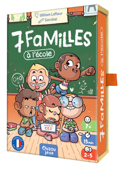 Jeu de 7 familles - à l’école