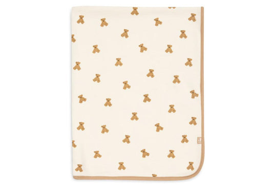 Couverture - Little waffle - mini teddy bear