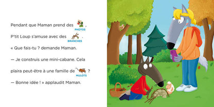 Je lis avec toi - p’tit loup se balade en forêt