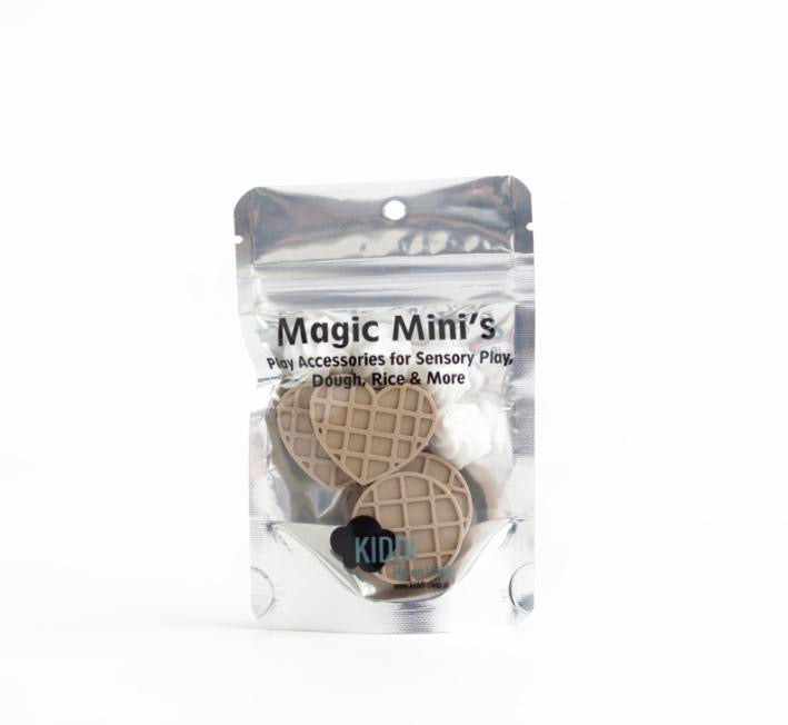 Magic mini’s - crème fouetté et gaufrettes