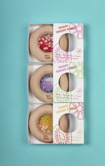 Donut sensoriel - orange