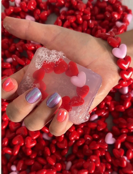 Savon - Gaga X Ludi Soap ROUGE - Taille enfant