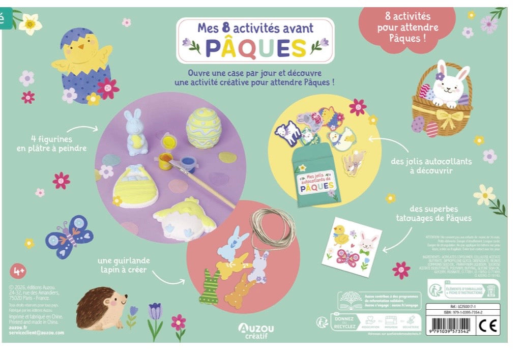 MES 8 ACTIVITÉS AVANT PÂQUES