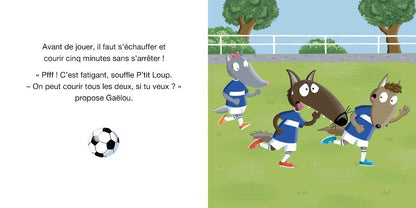 P'TIT LOUP joue au foot