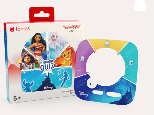 Coffret Tonieplay - le grand quiz Disney  + Contrôleur Rouge