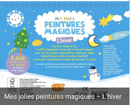Mes jolies peintures magiques – L’hiver